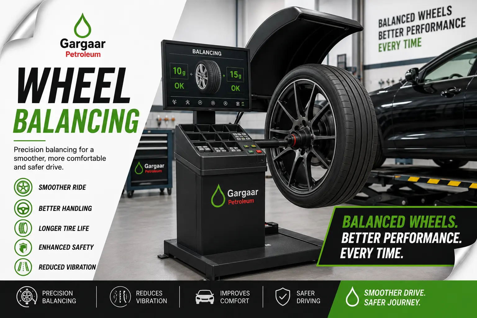 Wheel Balancing at Gargaar Petroleum