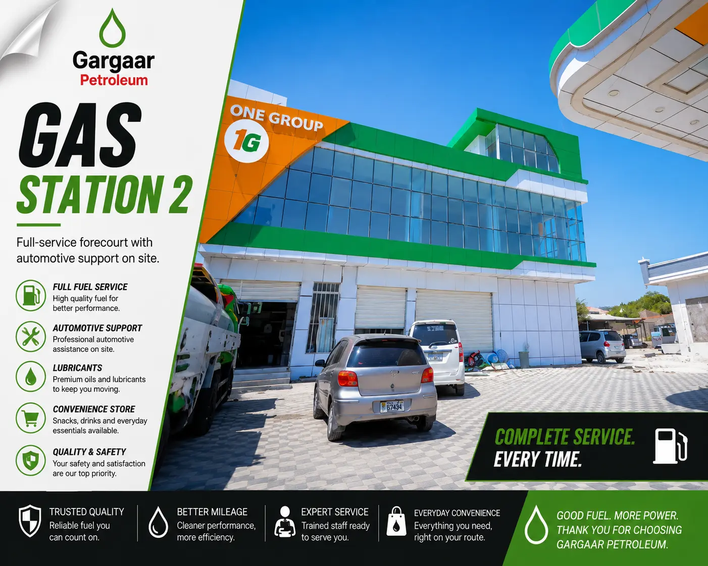 Gargaar Petroleum Gas Station 2