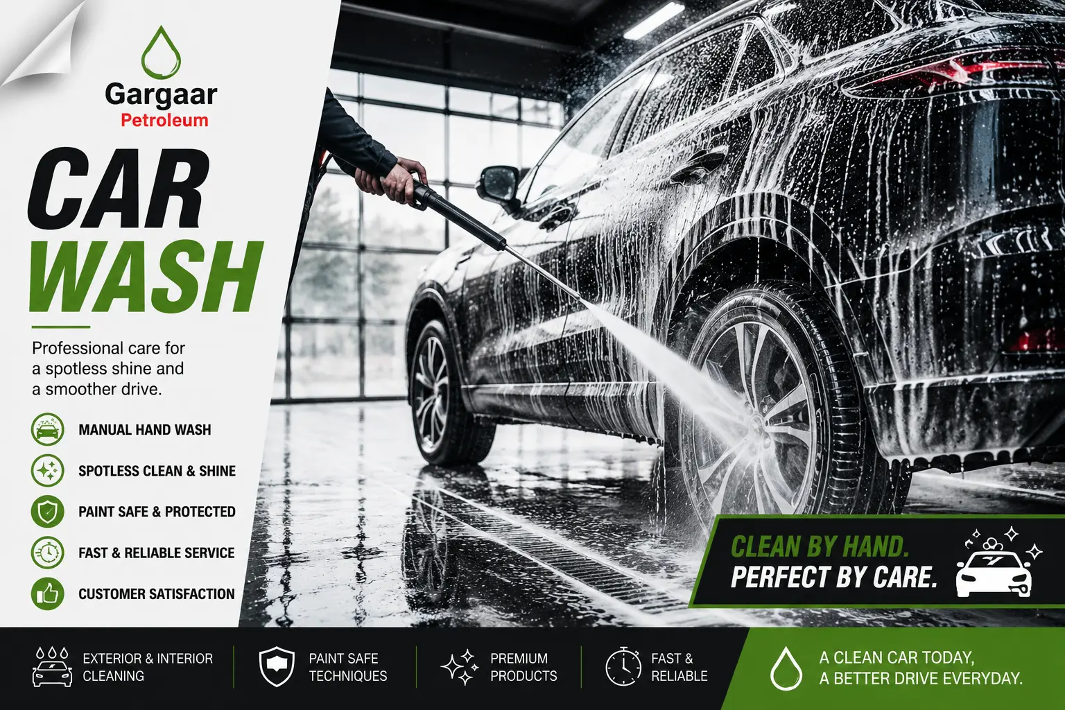Car Wash at Gargaar Petroleum