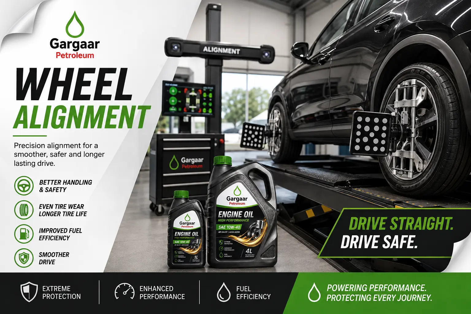 Wheel Alignment at Gargaar Petroleum